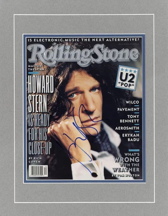 Howard Stern autograph