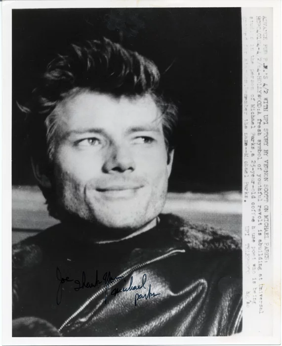 Michael Parks autograph
