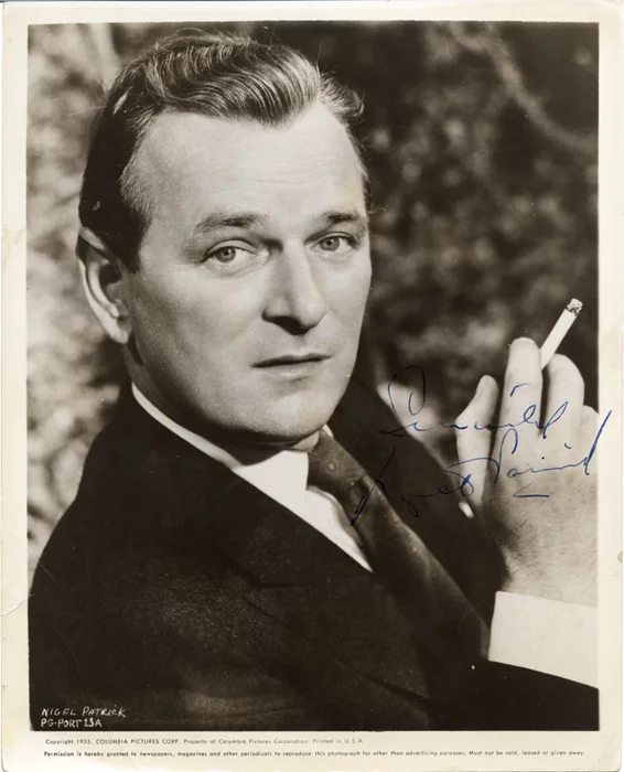 Nigel Patrick autograph