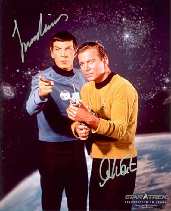 Star Trek autograph