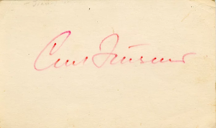 Curd Jurgens autograph