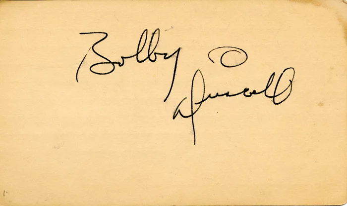 Bobby Driscoll autograph