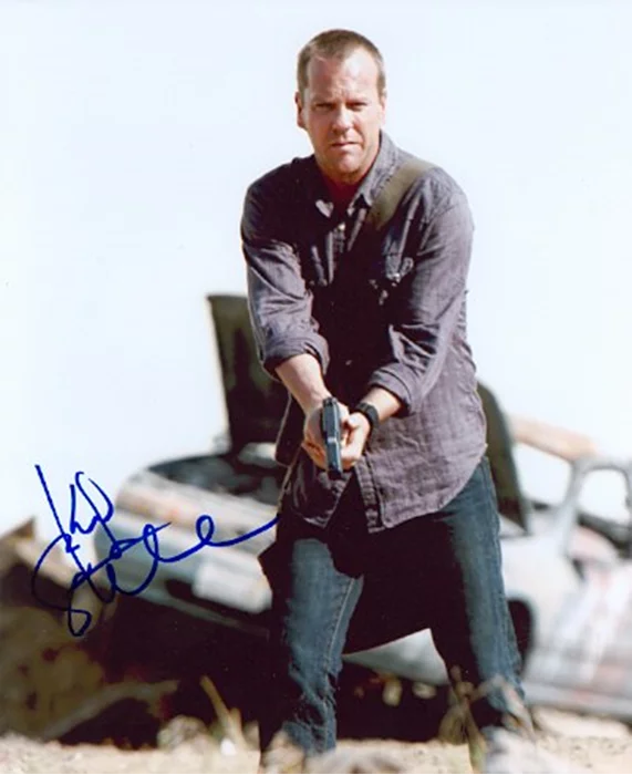 Kiefer Sutherland autograph