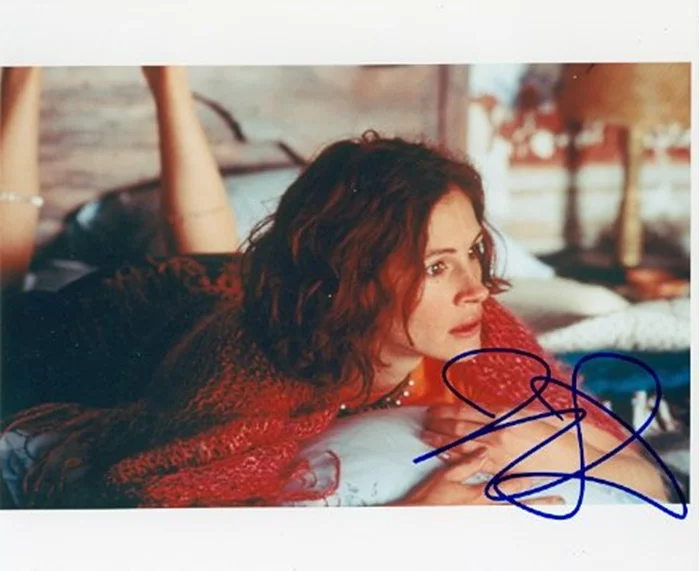 Julia Roberts autograph