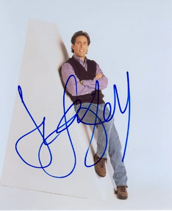 Jerry Seinfeld autograph