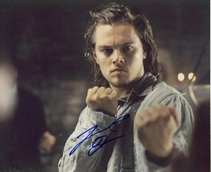 Leonardo DiCaprio autograph