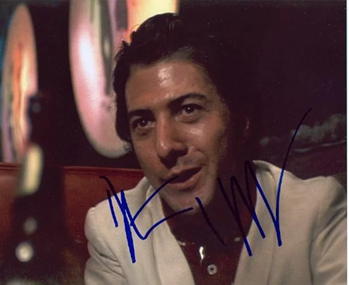 Dustin Hoffman autograph