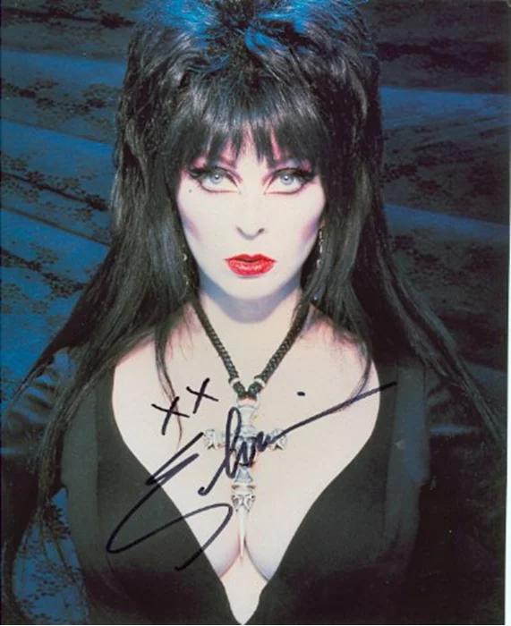Elvira autograph