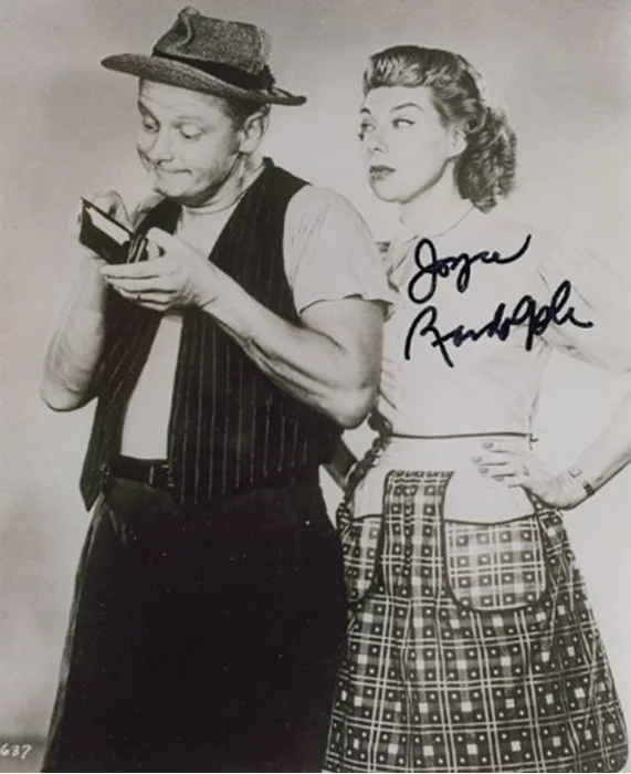 Joyce Randolph autograph