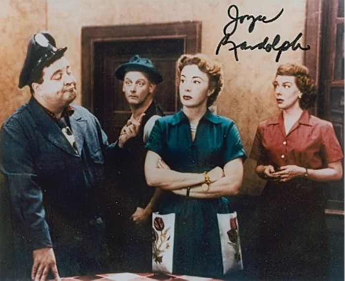Joyce Randolph autograph