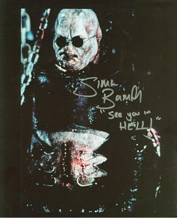 Simon Bamford autograph