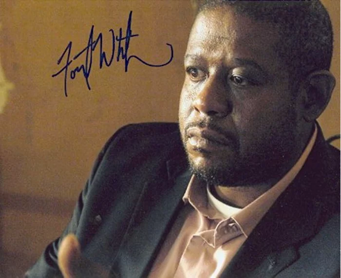 Forest Whitaker autograph