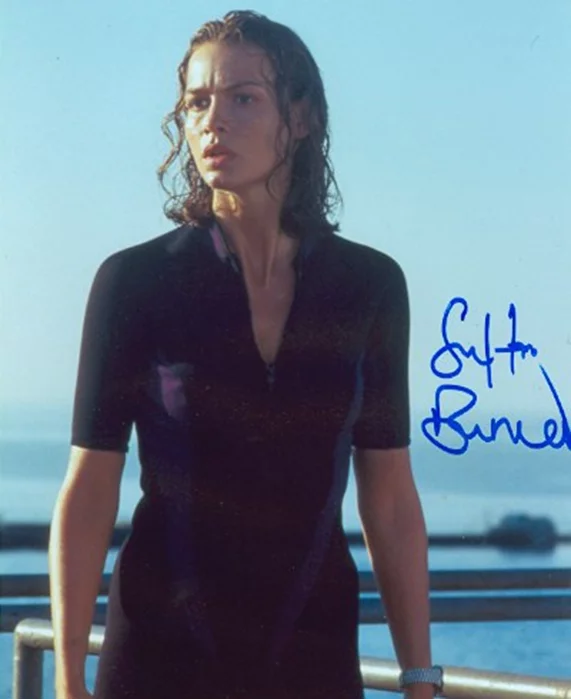 Saffron Burrows autograph