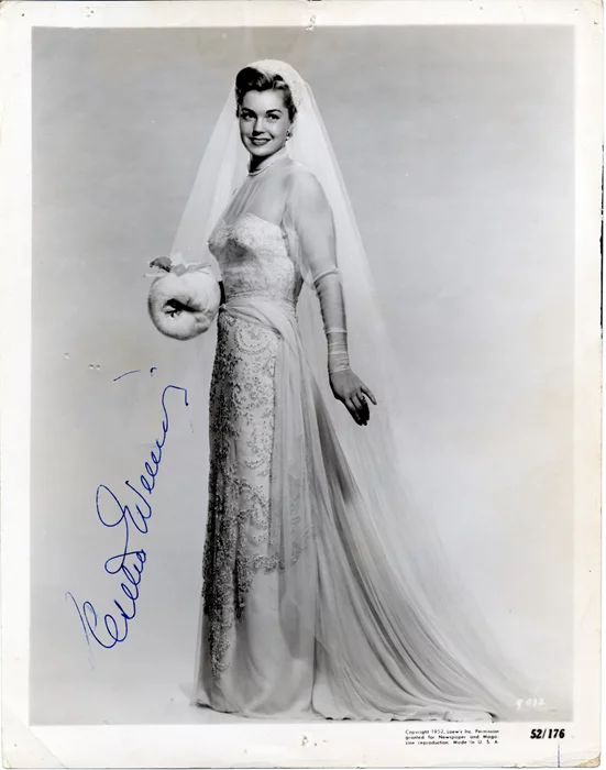 Esther Williams autograph