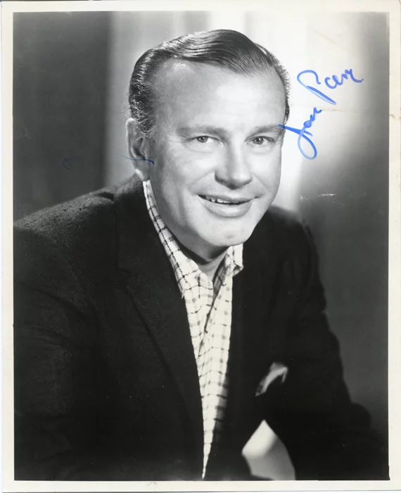 Jack Paar autograph