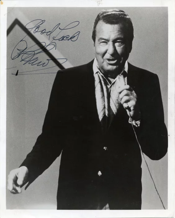 Phil Harris autograph