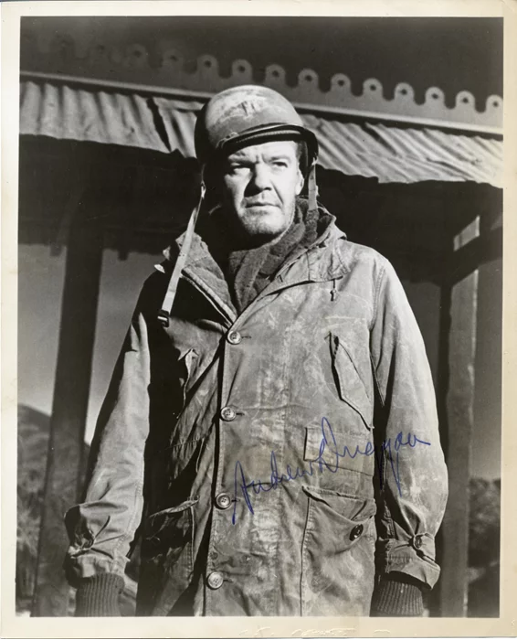 Andrew Duggan autograph