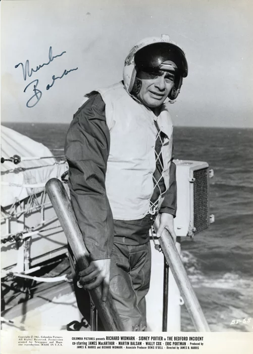 Martin Balsam autograph