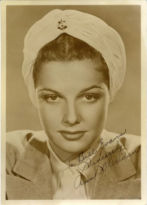 Ann Sheridan autograph