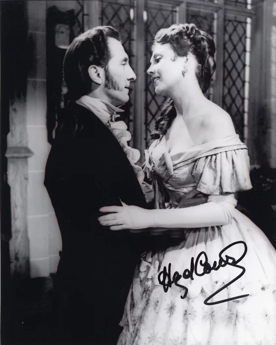 Hazel Court autograph