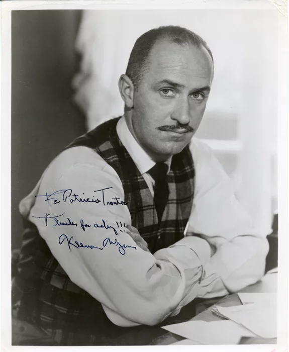 Keenan Wynn autograph