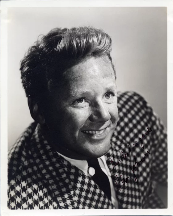 Van Johnson autograph