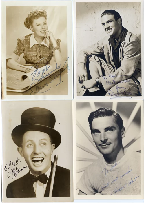 Signed Vintage Photo Lot autograph
