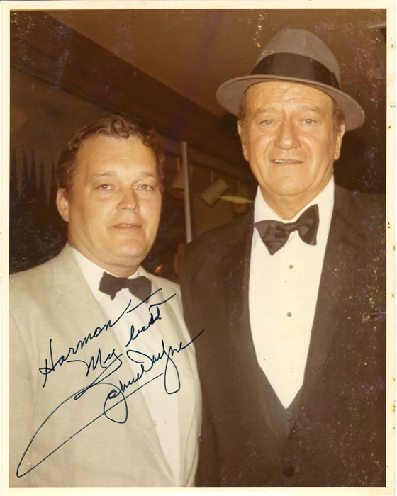John Wayne autograph