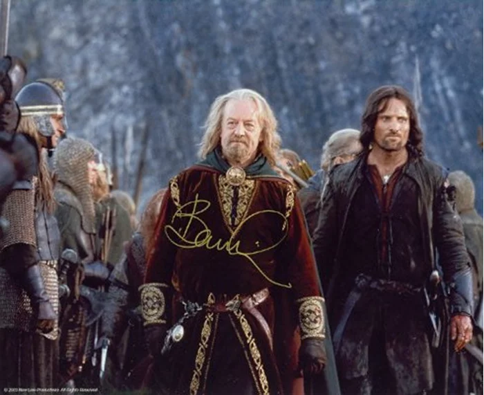 Bernard Hill autograph