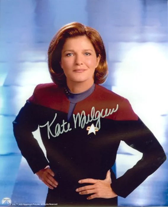 Kate Mulgrew autograph