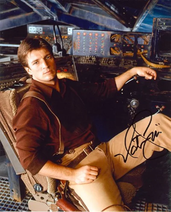 Nathan Fillion autograph