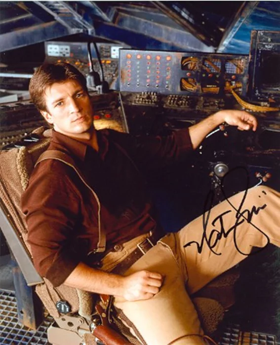 Nathan Fillion autograph