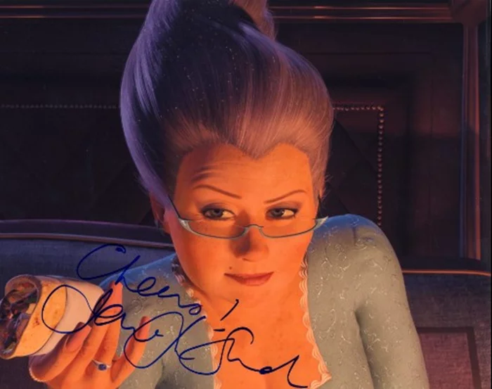 Jennifer Saunders autograph