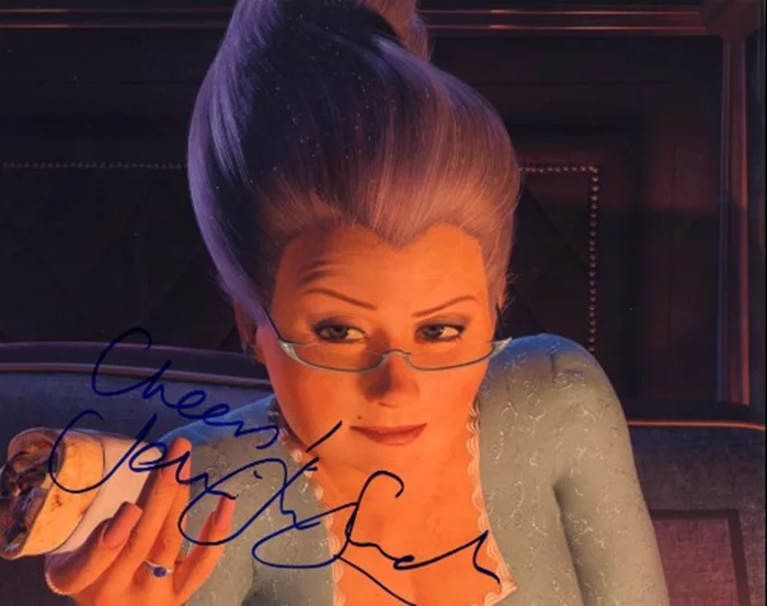 Jennifer Saunders autograph