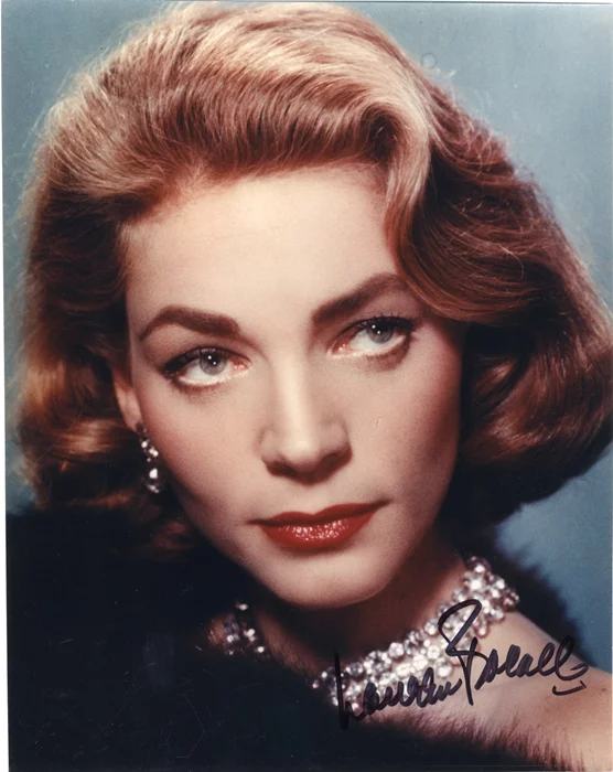 Lauren Bacall autograph