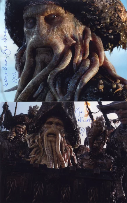 Bill Nighy autograph