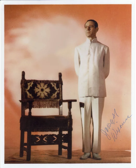 Joseph Wiseman autograph