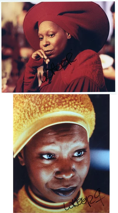 Whoopi Goldberg autograph