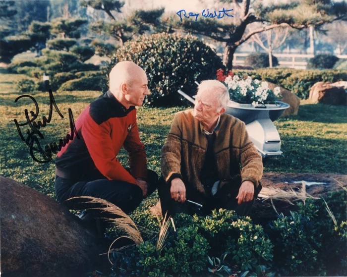 Star Trek autograph