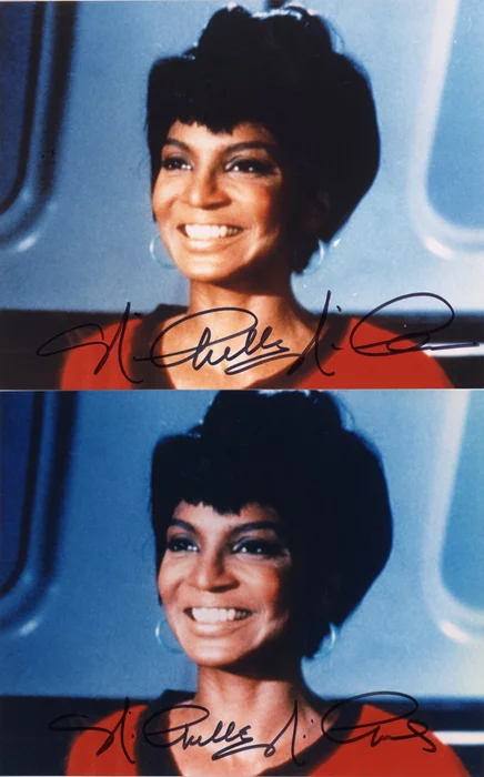 Nichelle Nichols autograph