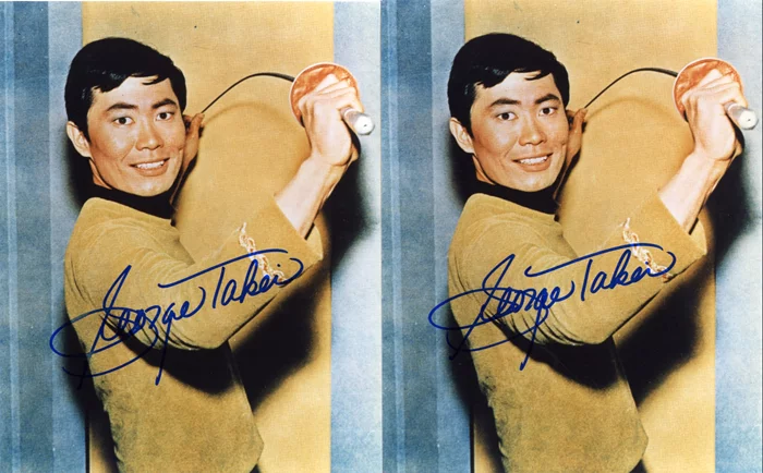 George Takei autograph
