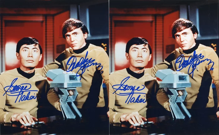 Star Trek autograph