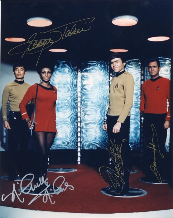 Star Trek autograph