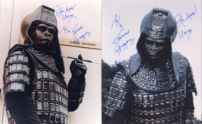 James Gregory autograph