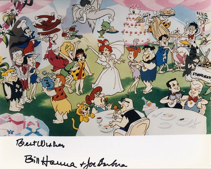 Hanna/Barbera autograph