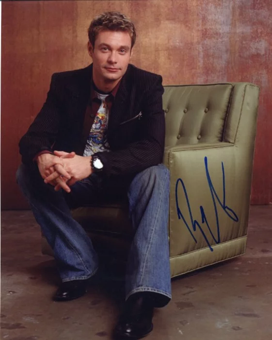 Ryan Seacrest autograph
