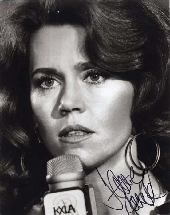 Jane Fonda autograph