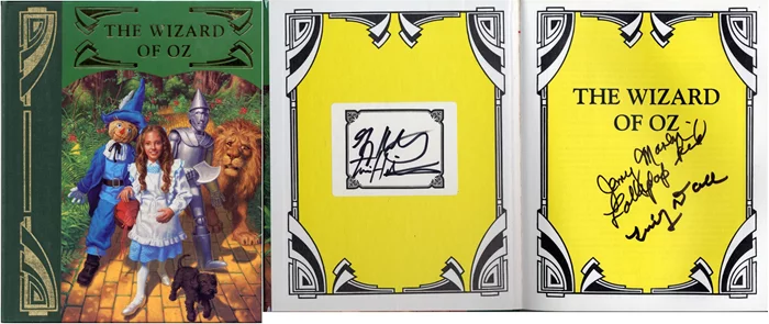 The Wizard of Oz autograph