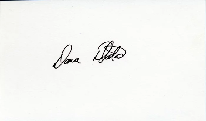 Dana Plato autograph