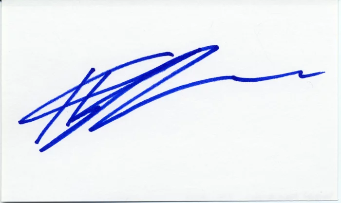 Hayden Christensen autograph